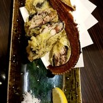 Shin - 秋刀魚の梅肉はさみ揚げ