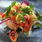 Felicelina - 千倉漁港より カンパチのカルパッチョ