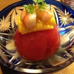 貴馳走坊あ・うん・完熟トマトの冷製含ませ