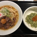 鴨出汁中華蕎麦 麺屋yoshiki - 鶏もつラーメン