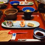 純和風旅館泉屋 - 鍋の容器が雰囲気だしてる！