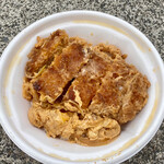 なか卯 - 持ち帰りのカツ丼大盛り