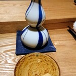 Sushi Hayashi - 冷酒は青森県の陸奥八仙は半合