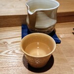 Sushi Hayashi - 冷酒は秋田県の雪の茅舎純米吟醸