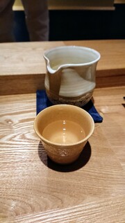 Sushi Hayashi - 冷酒は秋田県の雪の茅舎純米吟醸