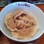 餃子の福包 - ランチ定食 \580 の水餃子