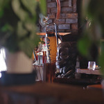 さぼうる - 謎の木像