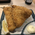 Marutomisu Isan - 名物手作り鯵フライ　480円