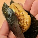 日本橋蛎殻町 すぎた - 2020.11.  帆立の磯辺焼き