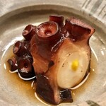日本橋蛎殻町 すぎた - 2020.11.  蛸の柔らか煮