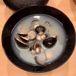 日本橋蛎殻町 すぎた - 2020.11.  蜆汁