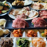 Sumibiyakiniku horumon nikuzammai - コースご予約は前日までにご注文ください。