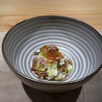 Seigou610 - 鮮魚のマリネ、白菜、山東菜、落花生、いくら、木酢