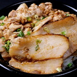 オリオン餃子 - チャーシュー丼