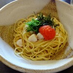 Hinata - 明太子と子柱と青じそのパスタ