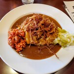 珈琲とパンの店 美豆木 - 全部乗せ淡路島スタウトポークビーンズカレーのビック