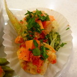 ハワイアンデリカンパニーウィズアイランドベジー - シュリンプバジルポキ