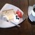 たねホールカフェ - 料理写真:本格的コーヒーとふわっとしたシフォンケーキが美味美味