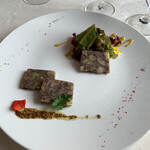 デ アドミラル - R2.11  牛テールと銀杏のゼリー寄せ