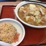 ８番らーめん - 味噌Bセット