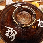 江戸三 - 鍋の蓋にも若草鍋♪