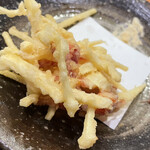 Kodama - じゃが芋とベーコンのかき揚げ(450円)