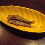 丸太町十二段家 - もろこ南蛮漬。