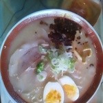 Ramen Shokudou Tai - 揚葱豚骨麺