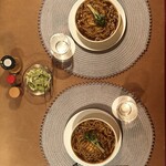 銀座 カローン - 〆のピリ辛！カレーそば