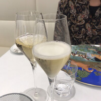 Grand rocher - シャンパンで乾杯〜！