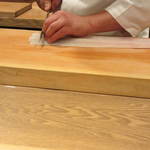 寿修 - 鱧切です。徳島の物。