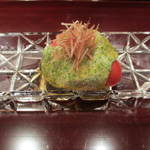 寿修 - 夏野菜の煮びたしです。