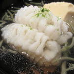 寿修 - 鱧はこの骨切りで充分なのですよ。