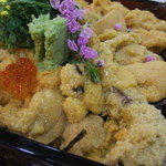 生ウニ重（アップ１） ※2012/7月中旬撮影