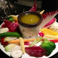 トラットリア ゴデレッチョ エビス 恵比寿 - 有機野菜のバーニャカウダ