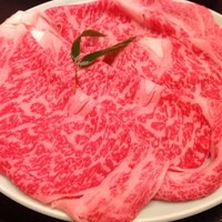 人形町今半 名古屋ミッドランドスクエア店 - ランチのしゃぶしゃぶ肉　1人前
