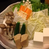 人形町今半 名古屋ミッドランドスクエア店 - しゃぶしゃぶのお野菜　2人前