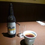Kaishoumaru - ビールとホットウーロン茶
