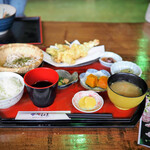 花ひとえ - 重源そばセット。食べ応えもあり満足☺︎