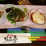 Makana-Iya Rafutei - 前菜4種