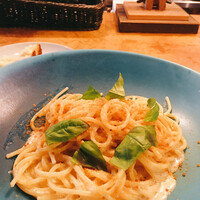 BLU - からすみ、バジル、クリームパスタ