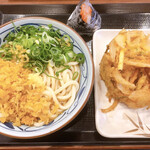 丸亀製麺 - 料理写真:期間限定のワンコインランチ
(麺大盛+110円)