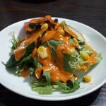 カリーハウス - セットのサラダ　野菜が美味しい