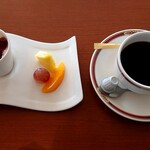 レストラン リプル - チョイスメニュ　ミニパフェとコーヒー