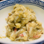 魚菜料理 縄屋 - 10.  焼蟹4 ：蟹味噌と蟹身