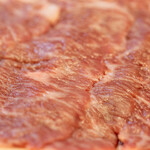 河の家 - 2020.11 常温に戻した黒毛和牛ハラミ（100g 800円）