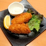 ぱたぱた家 - 大粒牡蠣フライ