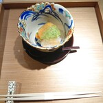 もと井 - 雲丹（北海道）、ボタン海老、天狗なすにジュレソース