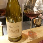 もと井 - 赤ワイングラス