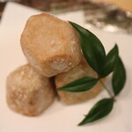 季節料理 よし野 - 海老芋唐揚げ